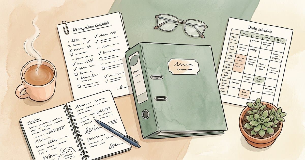 Featured image for How to prepare for sccif inspection children's home: a practical guide for education and care settings: watercolour illustration supporting the article topic