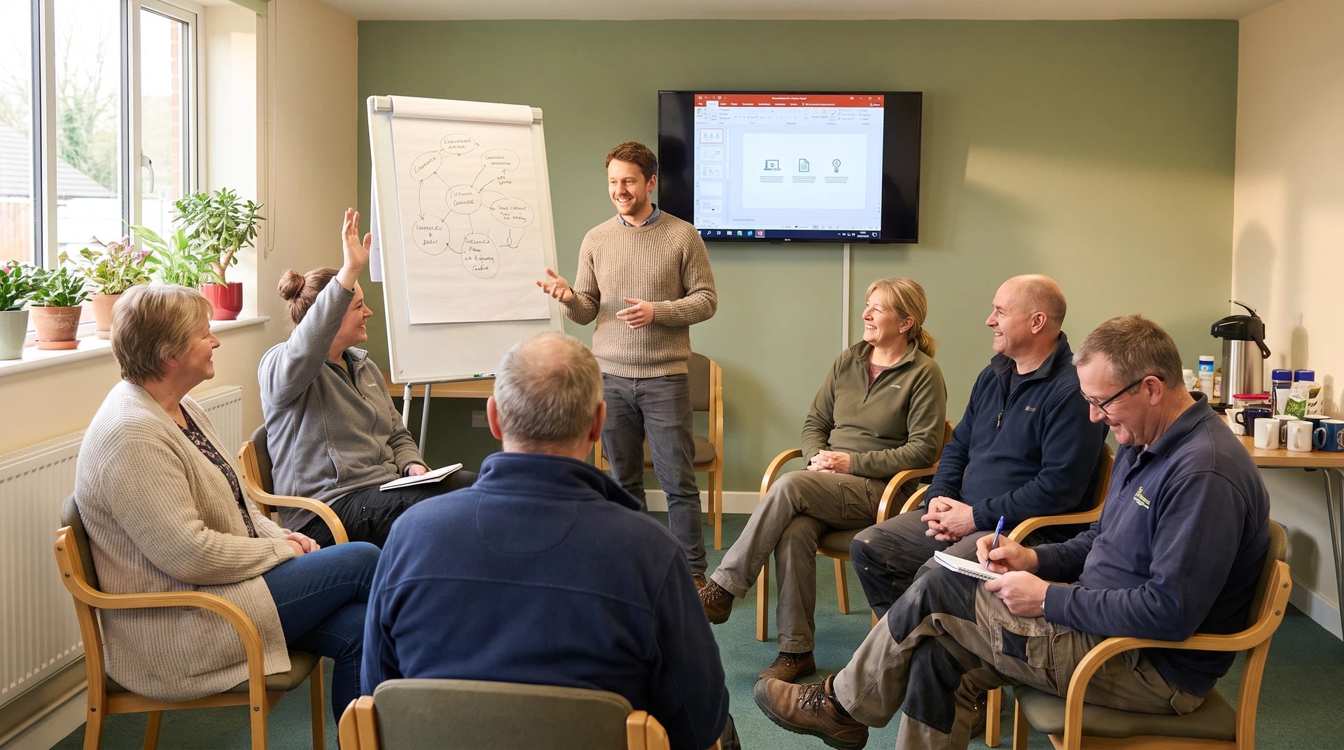 Professional training session